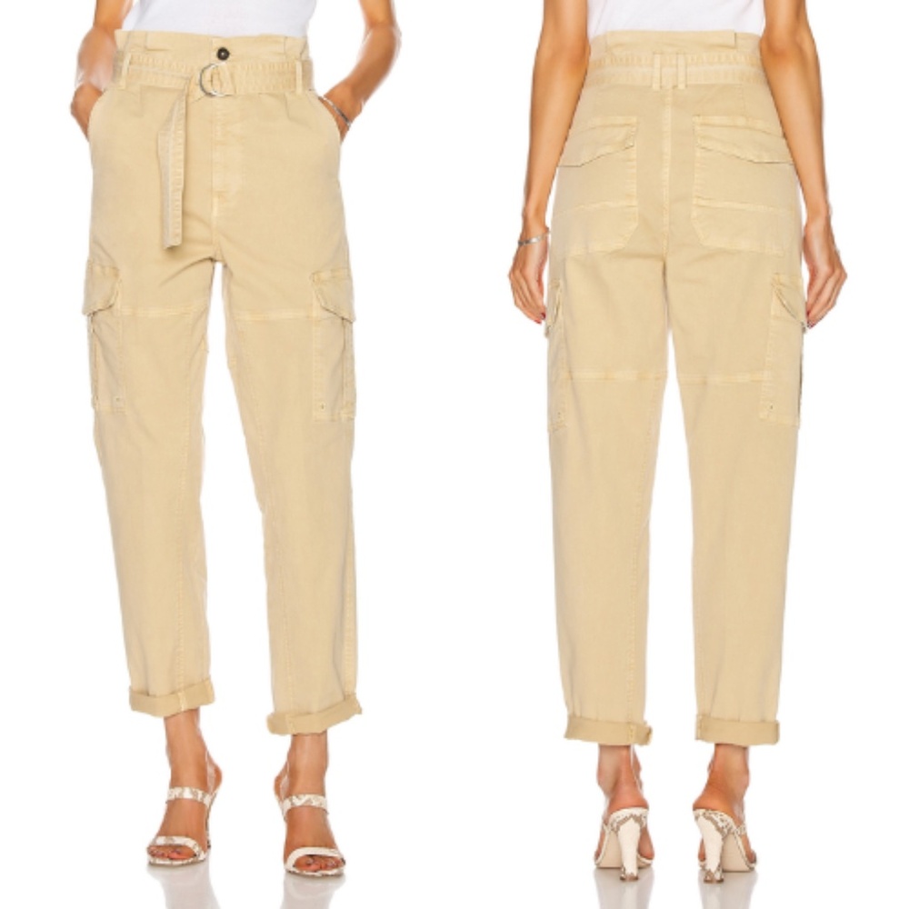 Frame Denim Tan Cargo Pants